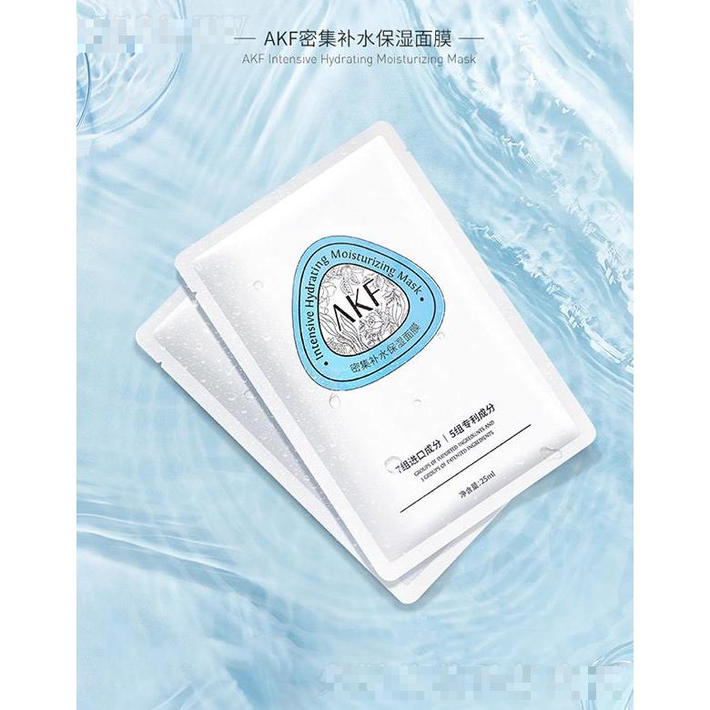 akf 密集补水保湿面膜 25ml凉感冰丝膜布 更轻 更透 更服帖