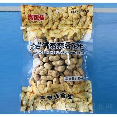龙岩气蒸蒜蓉花生206g